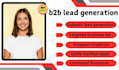 do b2b lead generation using linkedin