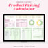calculate selling price with custom margin and buffer