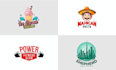 do modern timeless logo design with copyrights