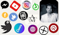 setup youtube and x channel with logo and banner