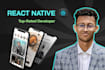 develop mobile app cross platform android , ios using react native