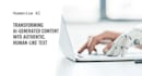 humanize ai and chatgpt contents
