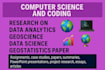 do computer science, coding, data science and geostatistics projects