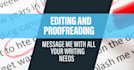 proofread and edit your script and content writing