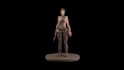 create 3d  character model, realistic character model, 3d game character model