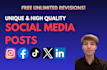 design your social media post