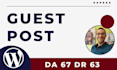 guest post on my website DR 60 and da 65