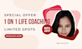 empathic listener and life coach special offer