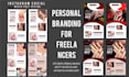 design personal branding for freelancers with logo and style guide