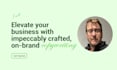 be your copywriter and craft creative copy in any niche