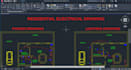 do electrical drawings and schemes on floor plans using autocad