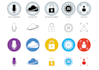 design modern and custom icons for websites, apps, and brand