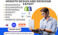 design amazing shopwired duda webflow shopify squarespace wix wordpress website