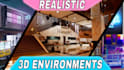 create a realistic unreal engine environment