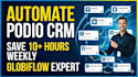 automate podio CRM workflows using globiflow