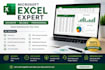 do ms excel cleaning, organize, reports and dashboard