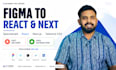 convert figma to react, figma to next js resposnsive website