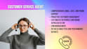 be your full time customer service agent or customer support