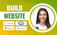 do custom ai website development as full stack developer, front end developer