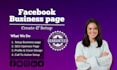 create and setup social media accounts and facebook business page