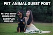publish pet guest post on da 70 pet blogs with pet backlinks