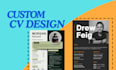 create job winning cv, cover letter and linkedin profile optimization