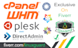 fix install configure cpanel whm, plesk onyx, directadmin on linux server