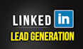 do linkedin lead generation and email finding