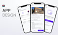 do professional mobile app design, app ui design and figma app design