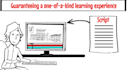 create an advanced e learning whiteboard course