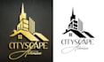 create professional minimal 3d business logo design