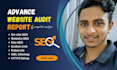 do advance website audit report with competitor analysis