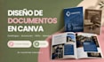design PDF, catalog, brochure or workbook in canva