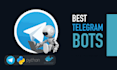 create custom telegram bots with API and db integrations