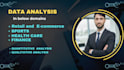 do sports, healthcare, finance  and customer data analysis