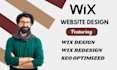 do wix website design and redesign wix website