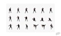 create pixel art sprite sheet animation
