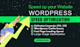 do wordpress speed optimization, fix core web vitals, speed up wordpress