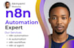 develop n8n automation, n8n workflow, ai automation, n8n ai agent, claude ai