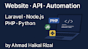develop custom web applications with laravel and react