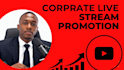 do youtube live stream promotion live streaming video SEO