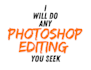do professional photoshop editing