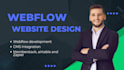design or develop webflow website, webflow expert, figma to webflow
