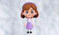 create chibi character, cartoon character, 3d character, 3d model, 3d chibi