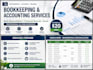 do bookkeeping , financial reporting , compliance work