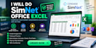 do simnet office excel