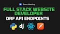 be your python django, drf, rest apis expert developer