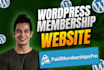 create membership website with paid membership pro