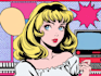 draw a retro pop art roy lichtenstein style