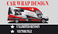 design professional van wrap design, car wrap design, any vehicle wrap design